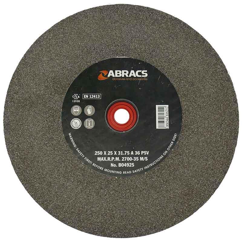 Abracs AL/OX Bench Grinder Wheel 150mm x 20mm x 36g